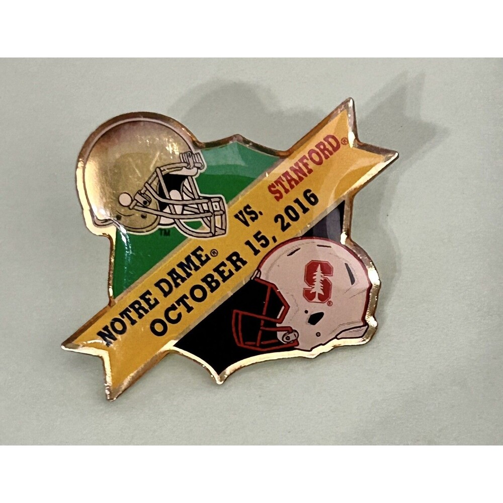 RUDY DVD NMint +Bonus Free GAME DAY Football Notre Dame IRISH vs Stanford Pin - Picture 5 of 7